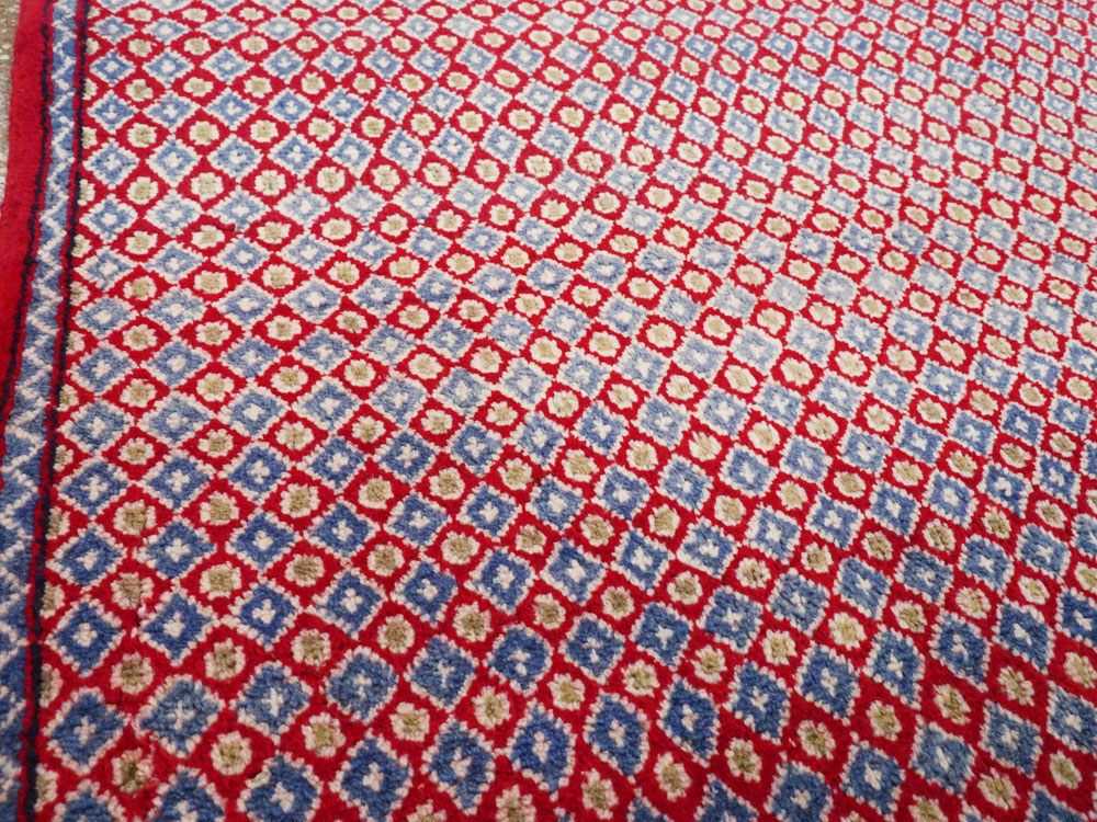 Vintage Persian Kashan Modernist Rug (Pair: 2 of 2), No.22049 - Gss