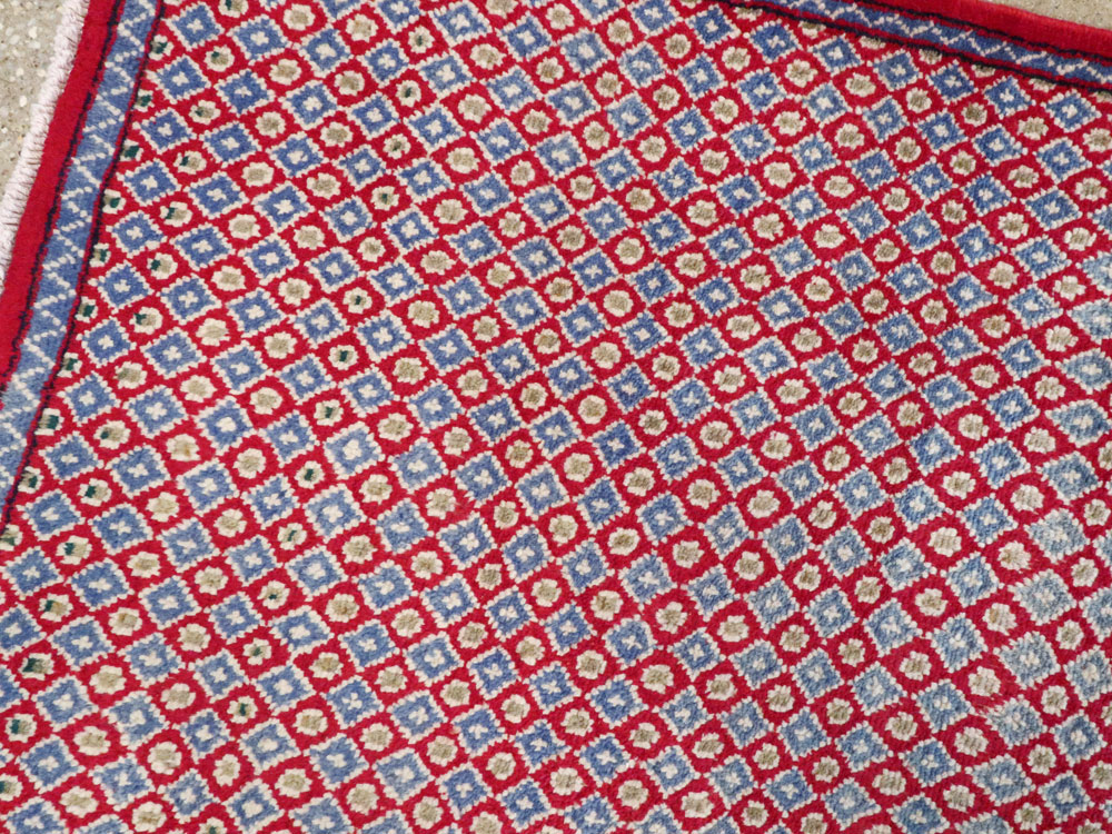 Vintage Persian Kashan Modernist Rug (Pair: 2 of 2), No.22049 - Gss