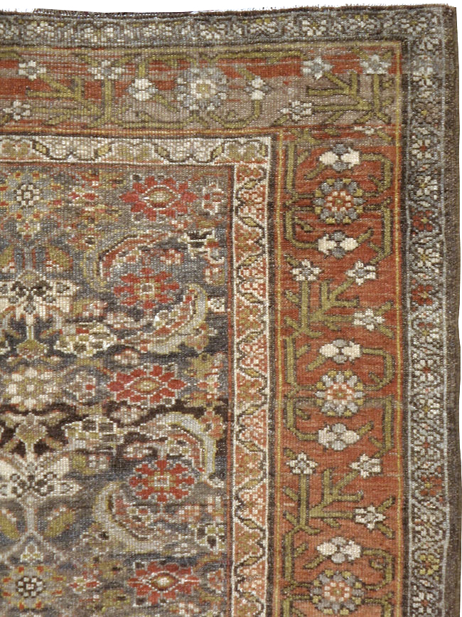 Antique Persian Kurdish Rug, No.22058 - Gss