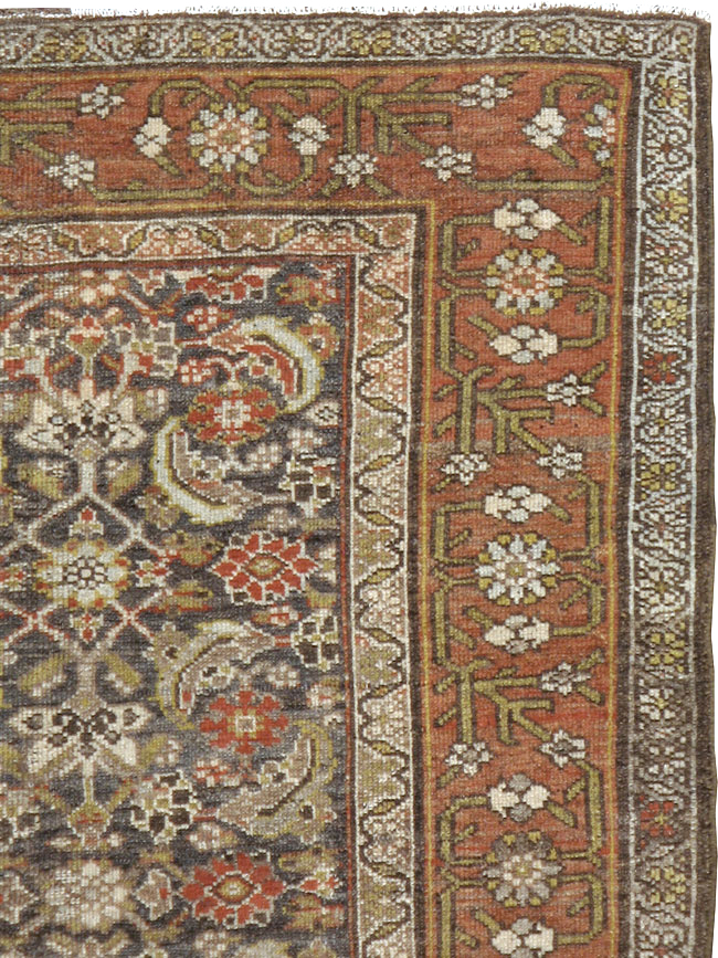 Antique Persian Kurdish Rug, No.22058 - Gss