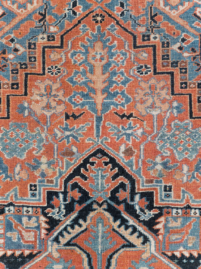 Antique Persian Heriz Carpet, No.22062 - Gss