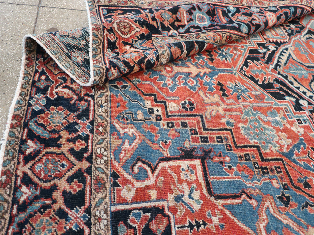Antique Persian Heriz Carpet, No.22062 - Gss