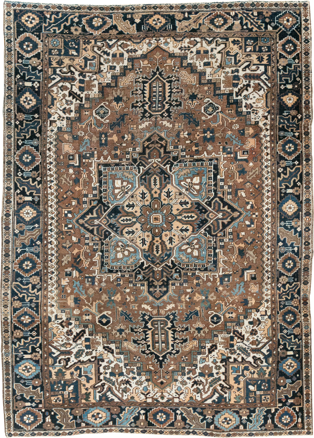 Vintage Persian Heriz Carpet, No.22064 - Gss