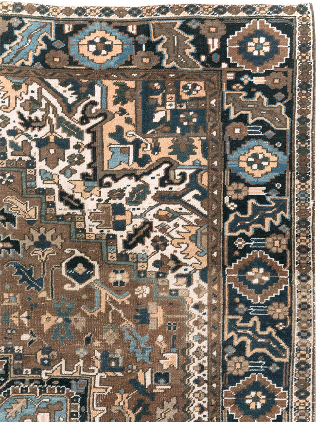 Vintage Persian Heriz Carpet, No.22064 - Gss