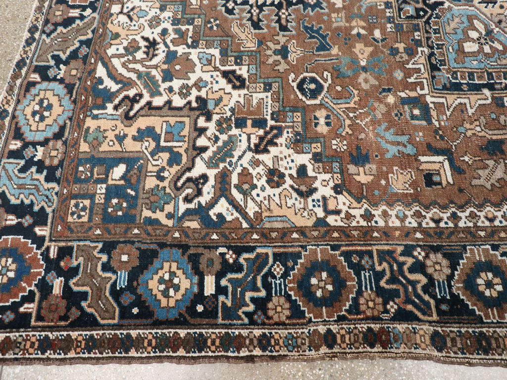 Vintage Persian Heriz Carpet, No.22064 - Gss