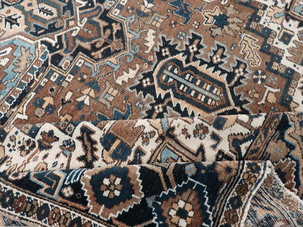 Vintage Persian Heriz Carpet, No.22064 - Gss