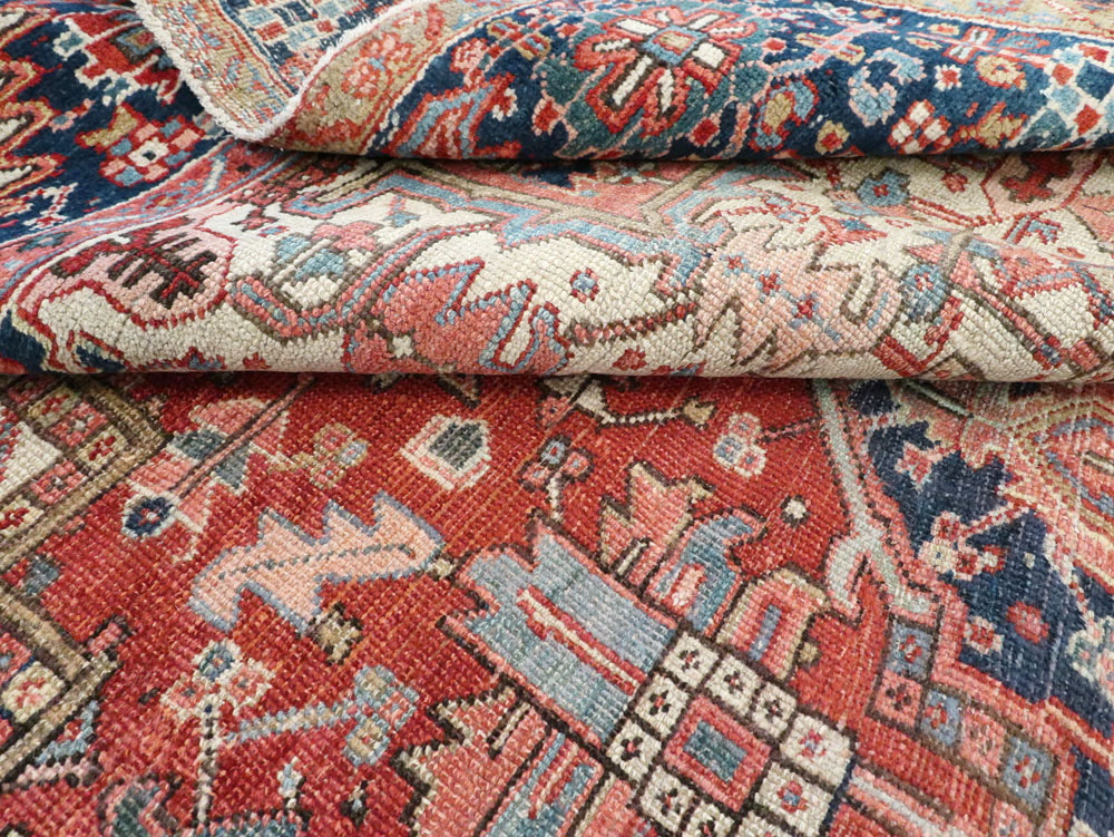 Vintage Persian Heriz Carpet, No.22066 - Gss