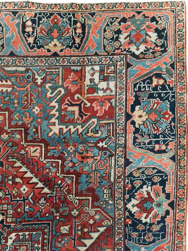 Antique Persian Heriz Carpet, No.22067 - Gss
