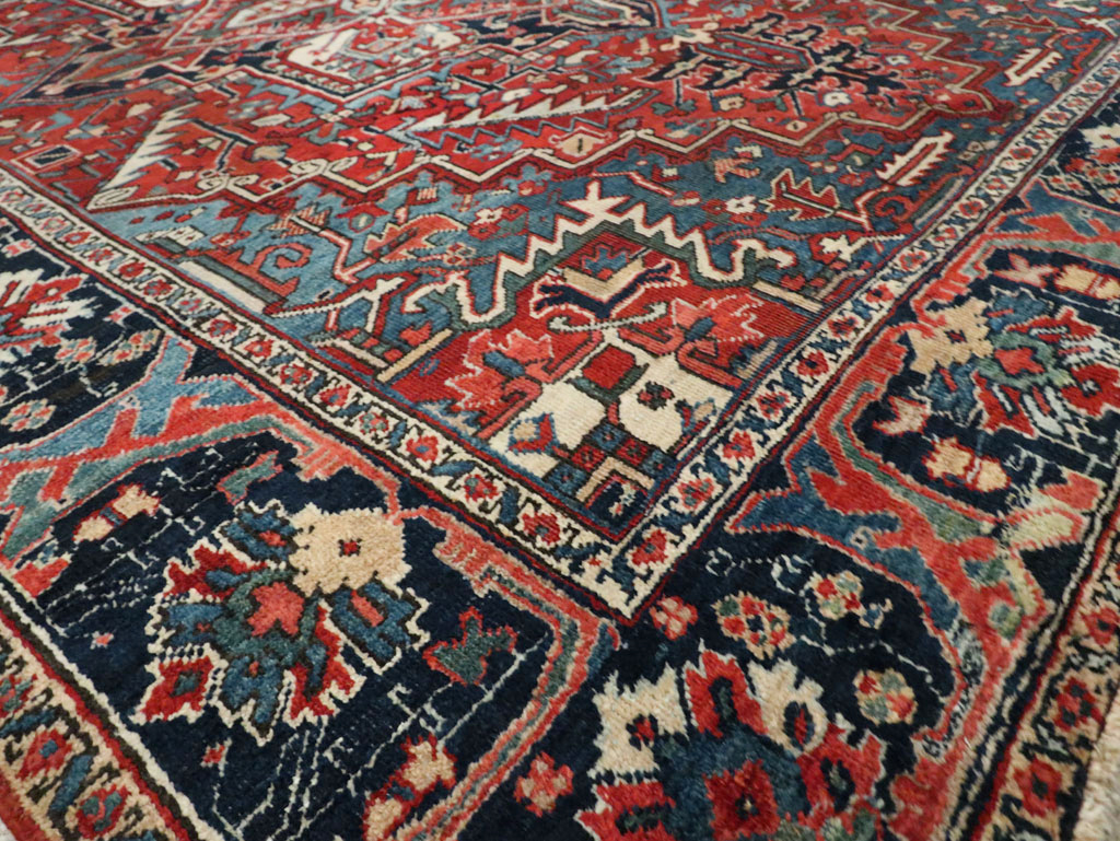 Antique Persian Heriz Carpet, No.22067 - Gss