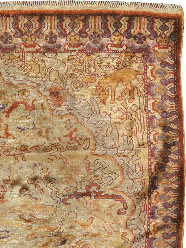 Vintage Turkish Kayseri Rug, No.22073 - Gss
