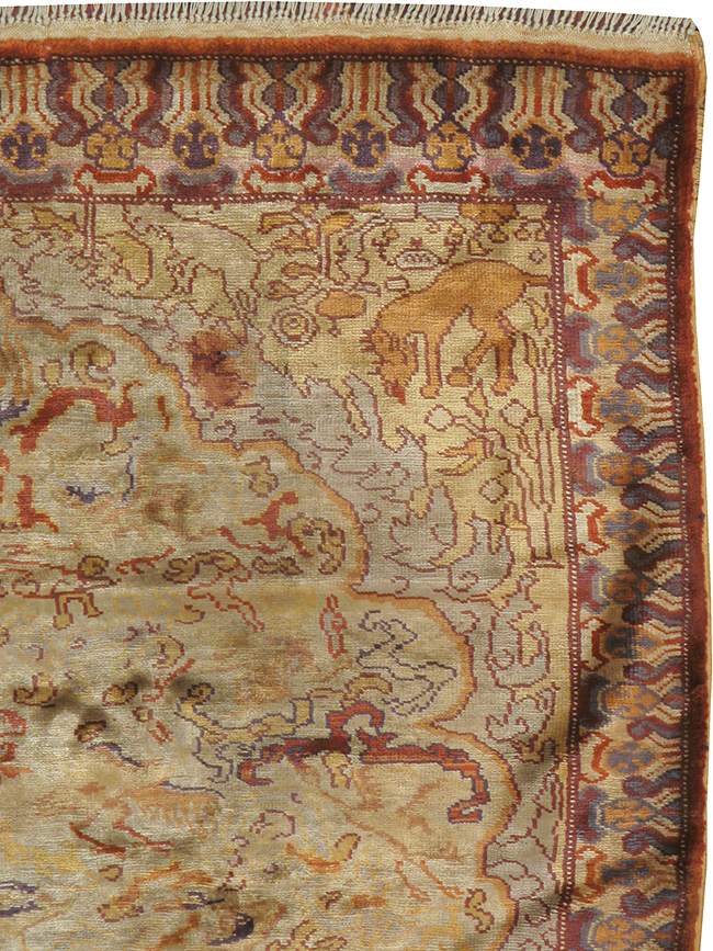 Vintage Turkish Kayseri Rug, No.22073 - Gss