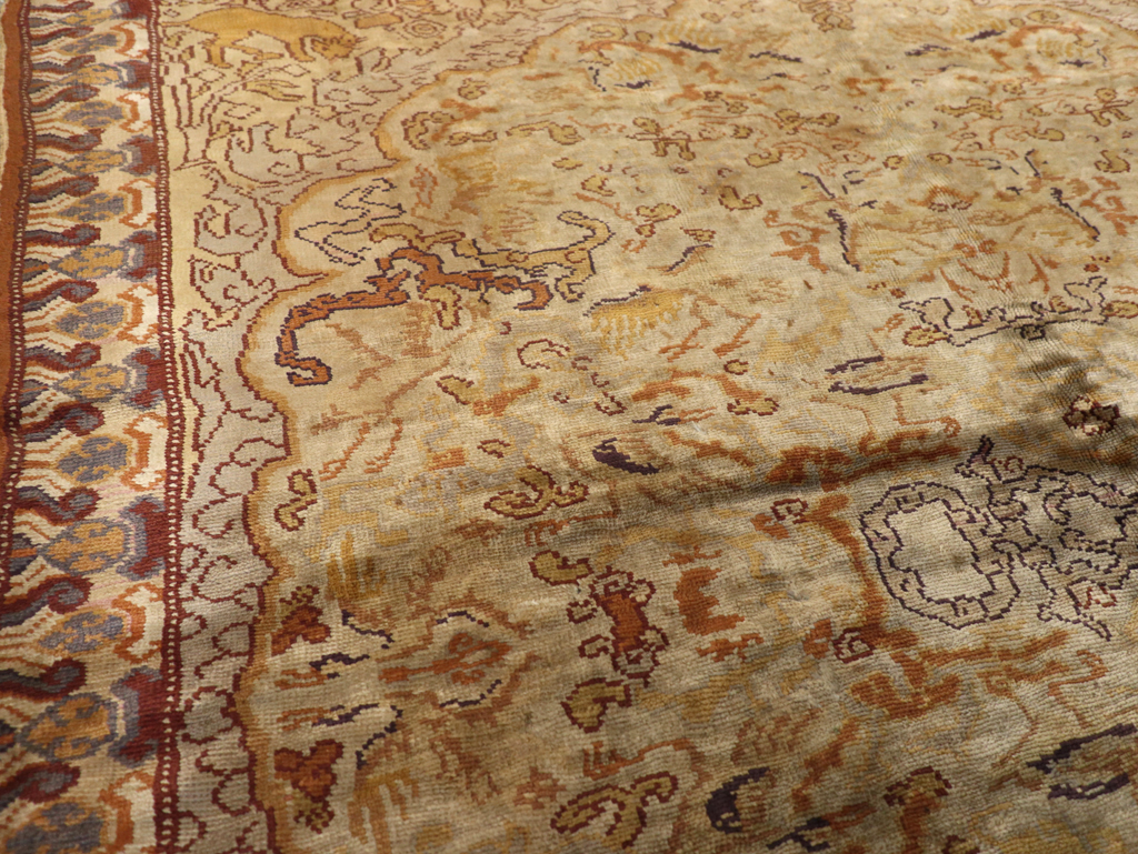 Vintage Turkish Kayseri Rug, No.22073 - Gss