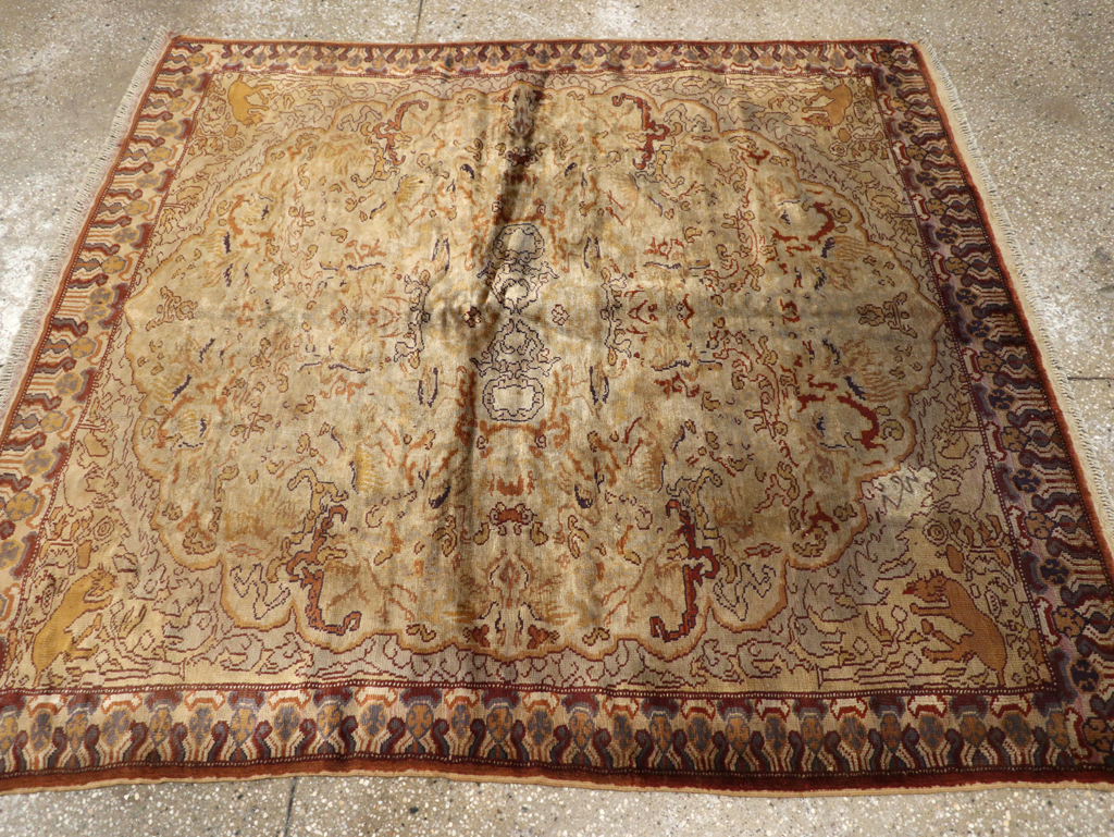 Vintage Turkish Kayseri Rug, No.22073 - Gss