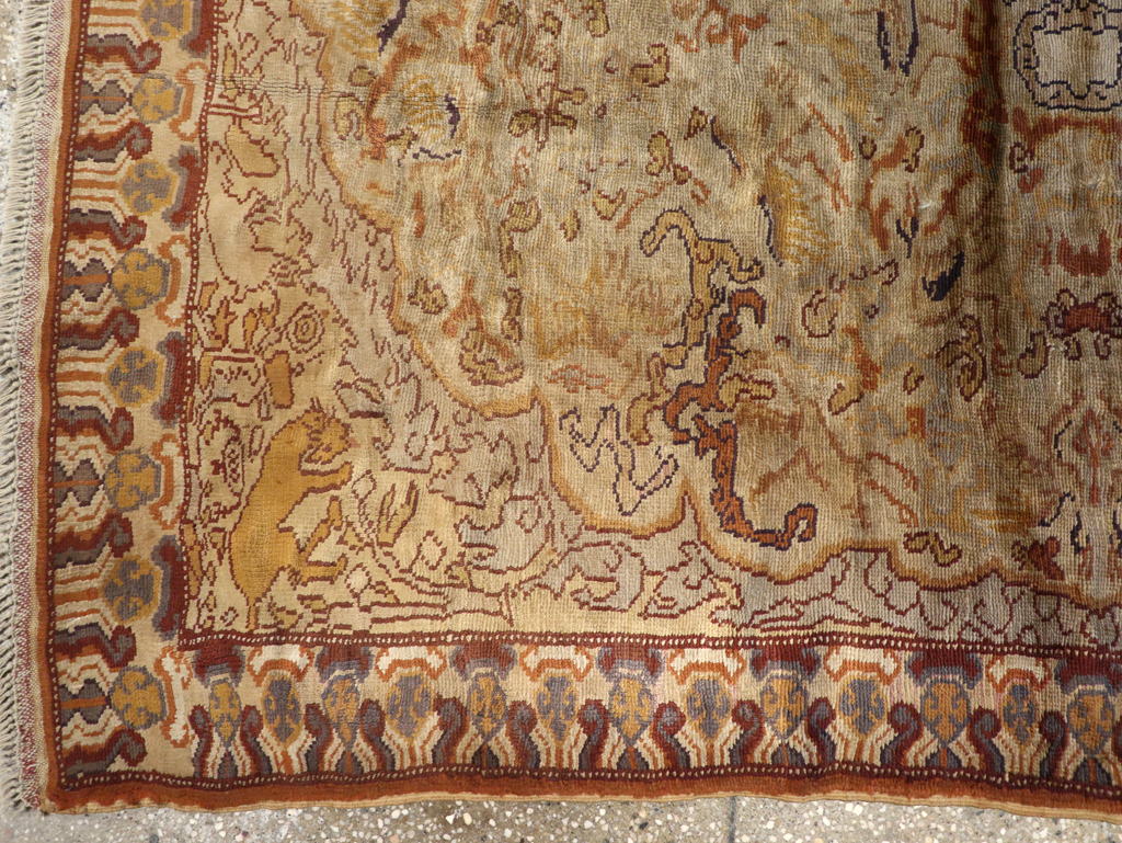 Vintage Turkish Kayseri Rug, No.22073 - Gss