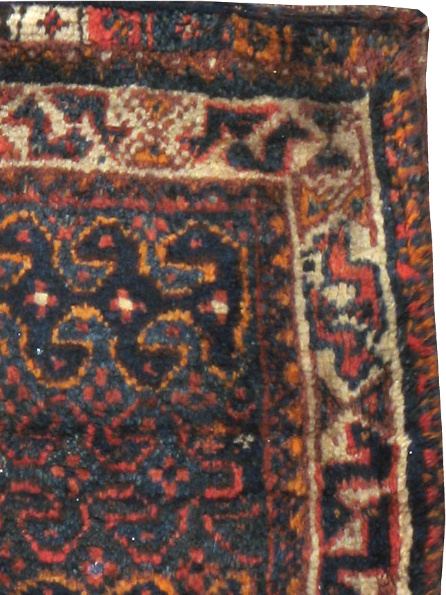 Antique Persian Kurdish Bag Face Rug, No.22079 - Gss
