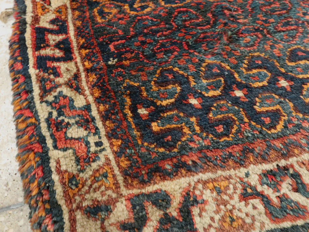 Antique Persian Kurdish Bag Face Rug, No.22079 - Gss