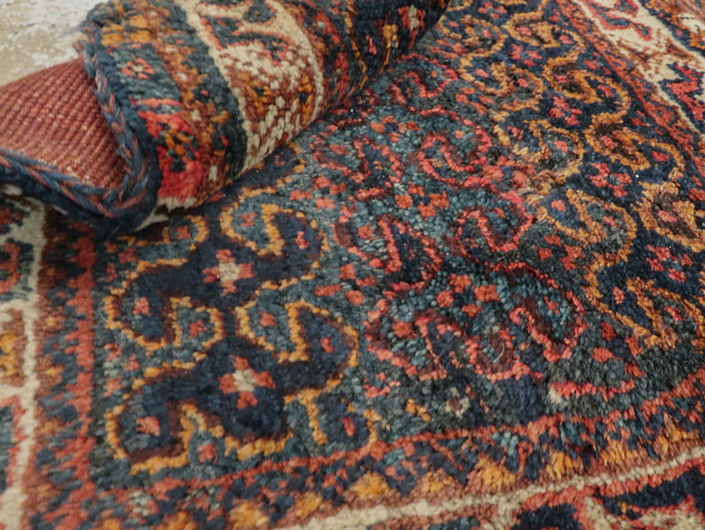 Antique Persian Kurdish Bag Face Rug, No.22079 - Gss