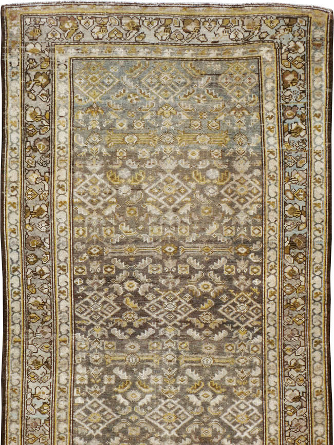 Vintage Persian Kurdish Runner, No.22080 - Gss