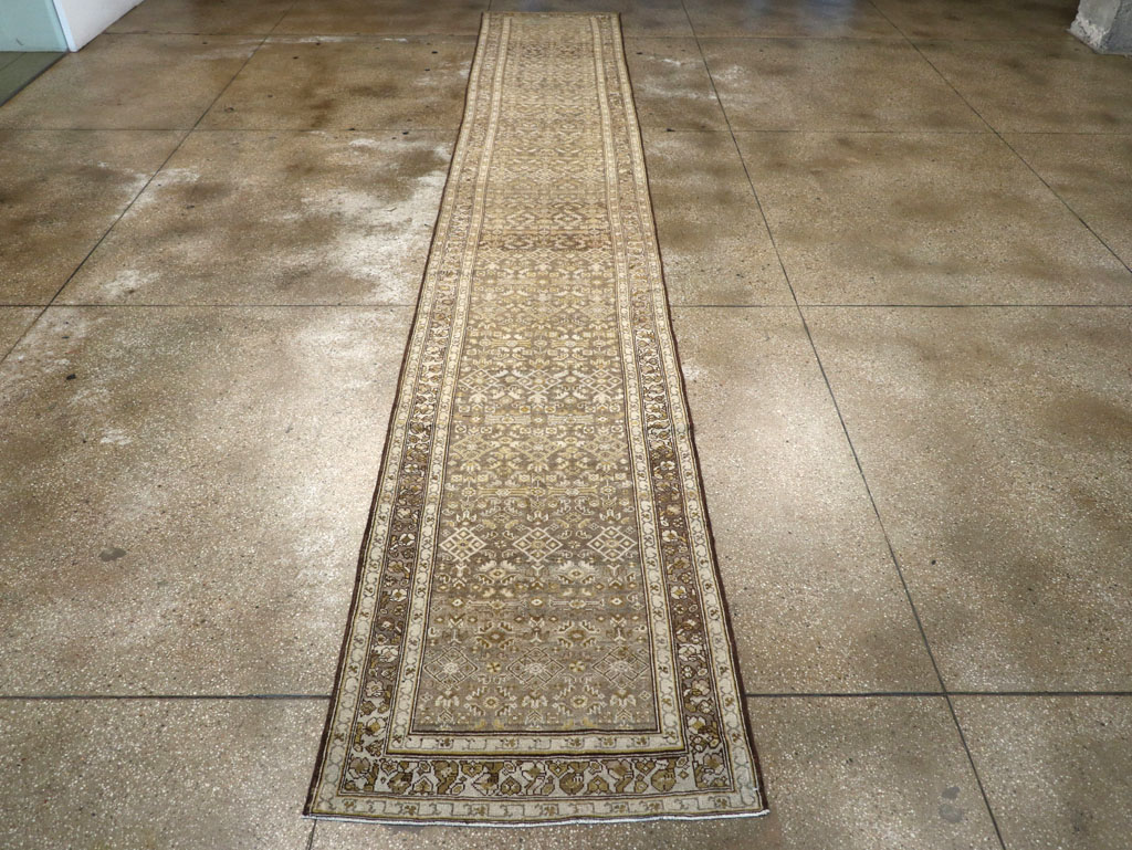 Vintage Persian Kurdish Runner, No.22080 - Gss