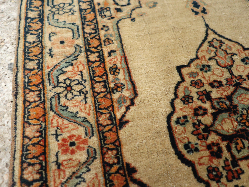 Antique Persian Tabriz Hagi Jalili Rug, No.22081 - Gss