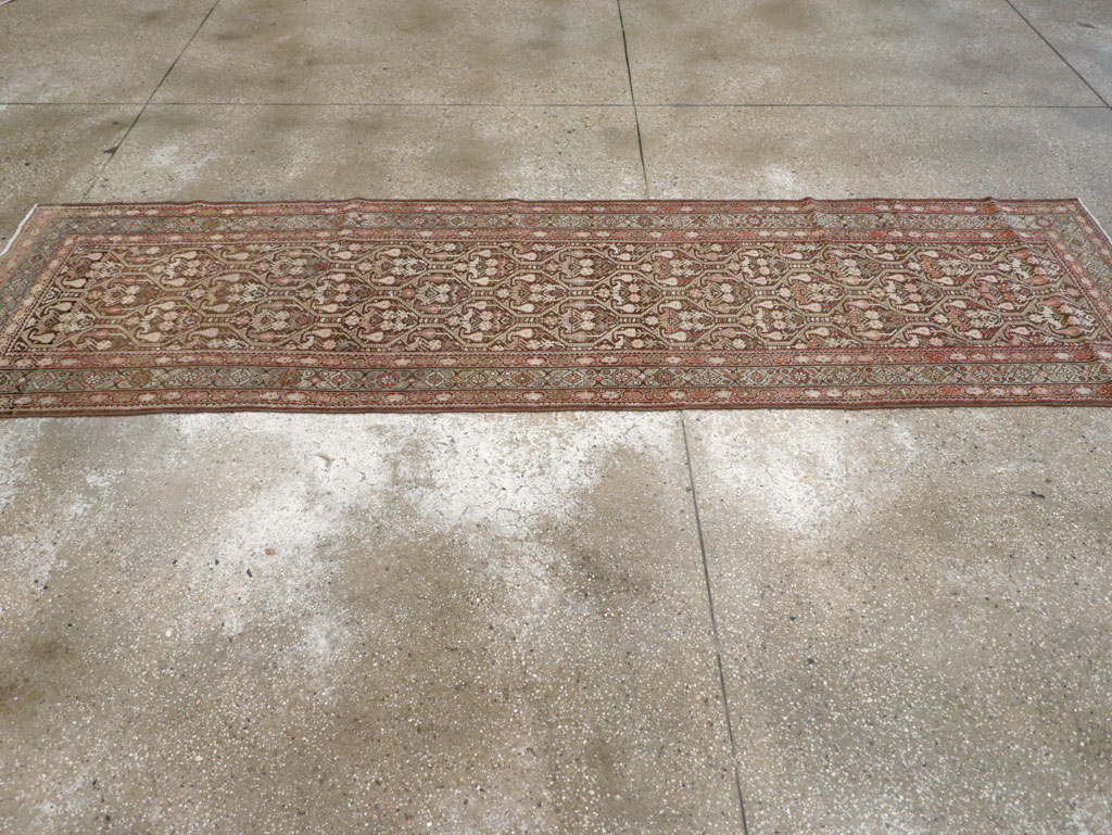 Antique Persian Kurdish Runner, No.22082 - Gss