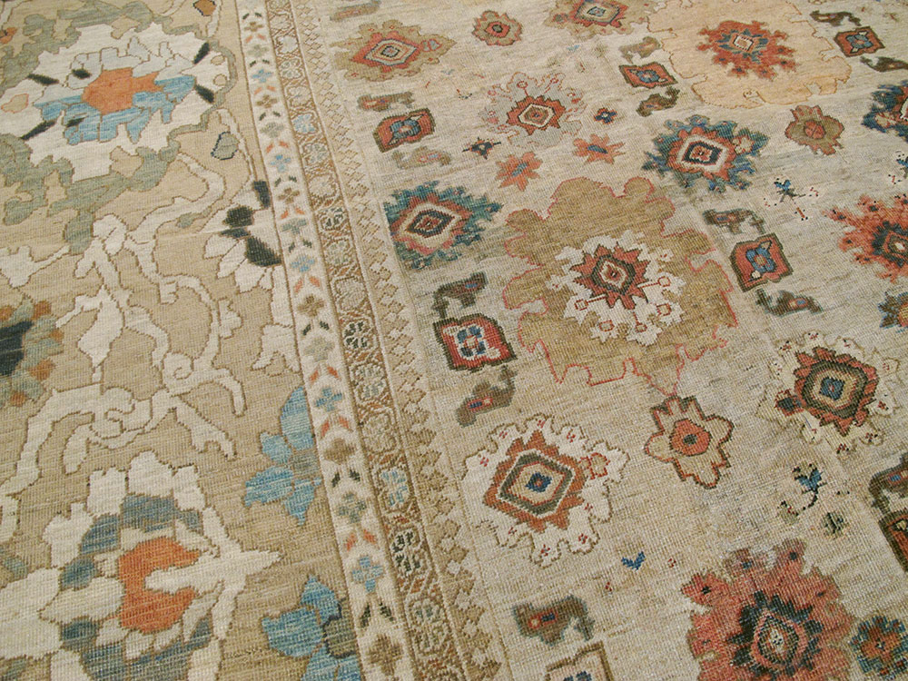 Antique Persian Mahal Carpet, No.22091 - Gss