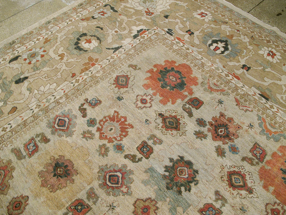 Antique Persian Mahal Carpet, No.22091 - Gss