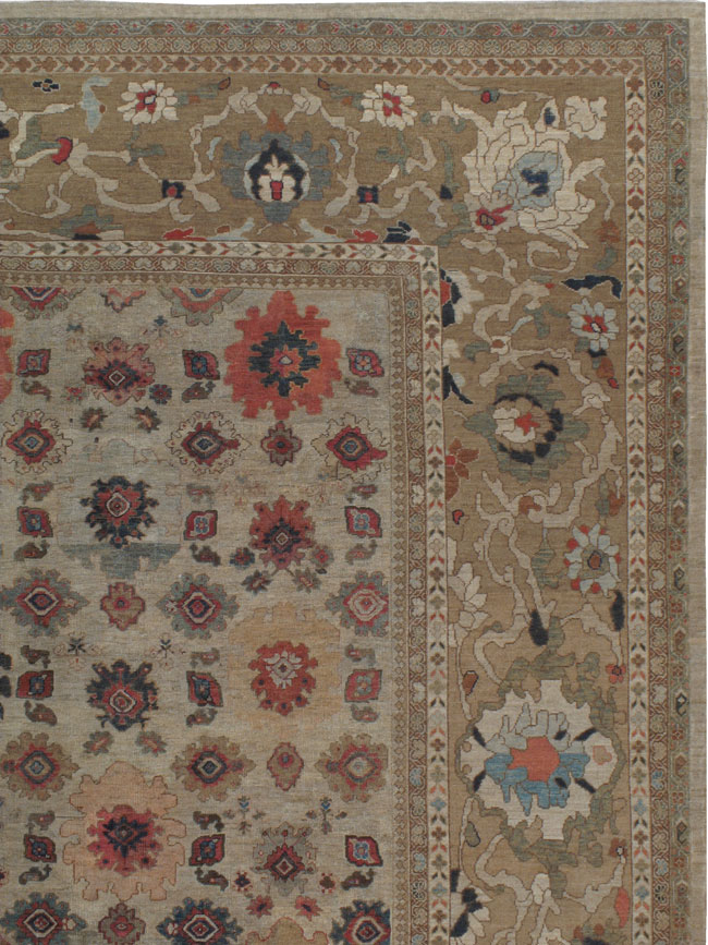 Antique Persian Mahal Carpet, No.22091 - Gss