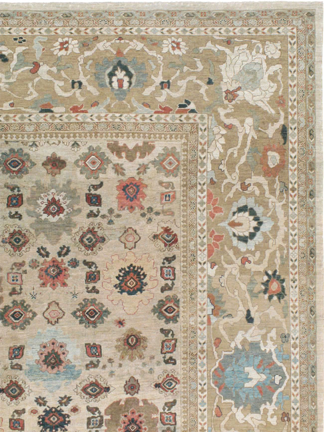 Antique Persian Mahal Carpet, No.22091 - Gss