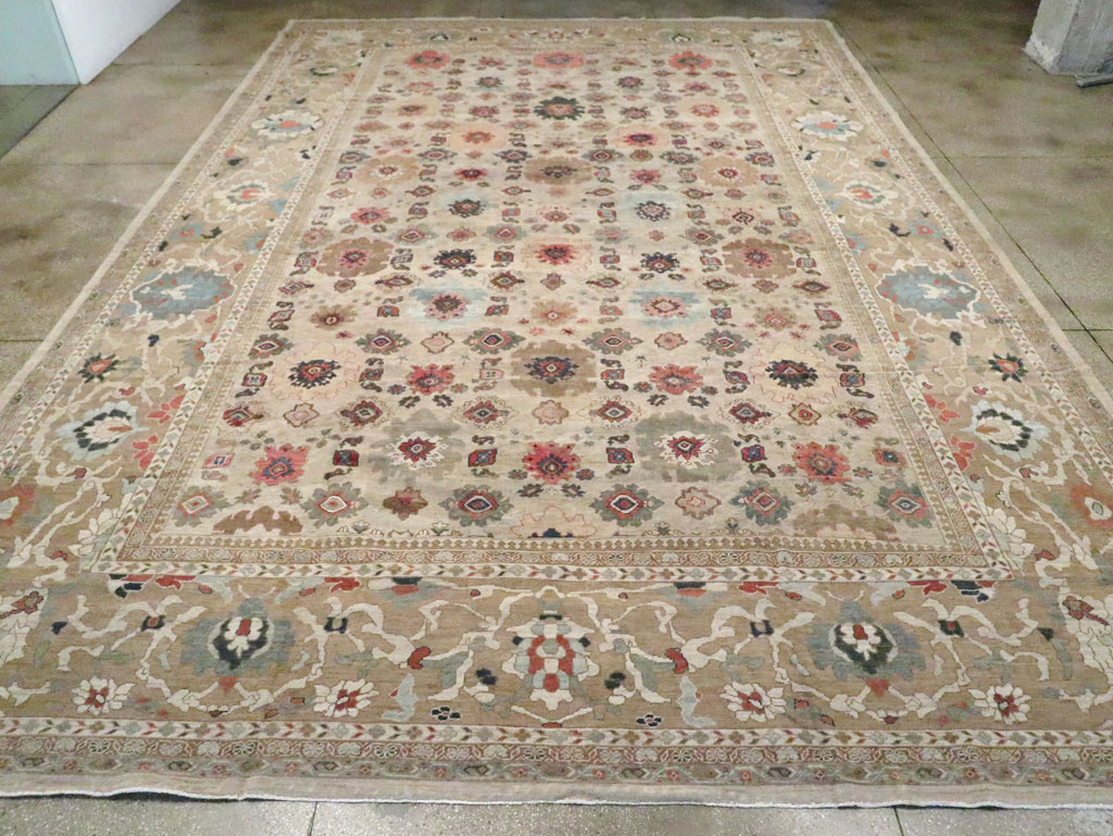 Antique Persian Mahal Carpet, No.22091 - Gss