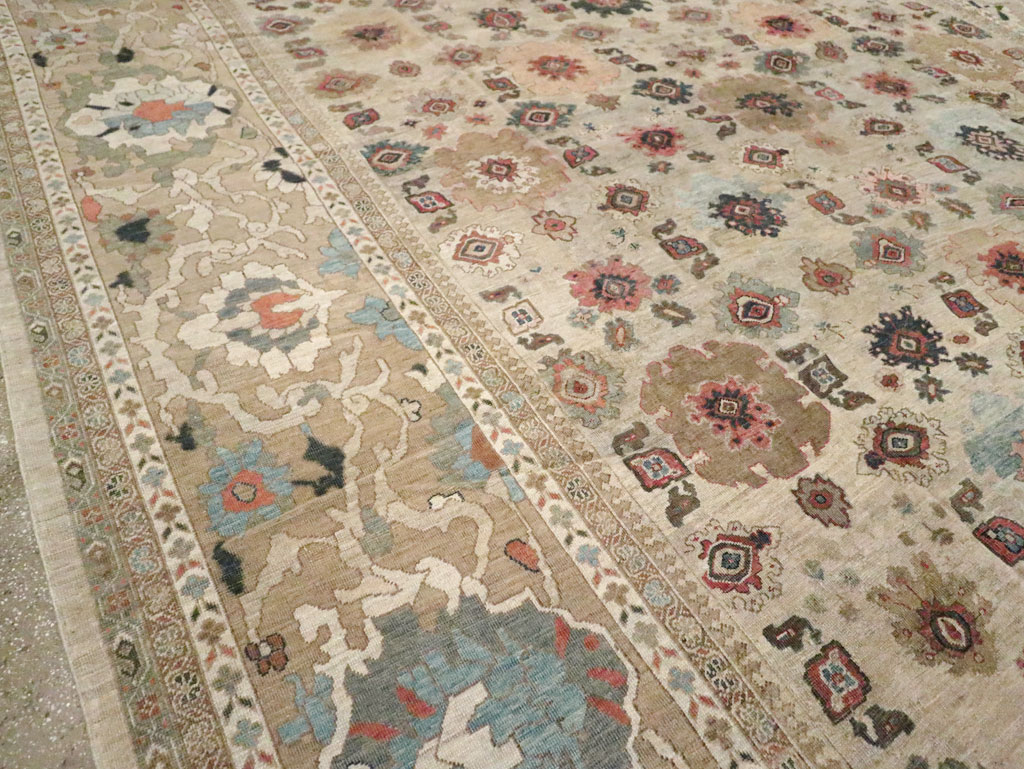 Antique Persian Mahal Carpet, No.22091 - Gss