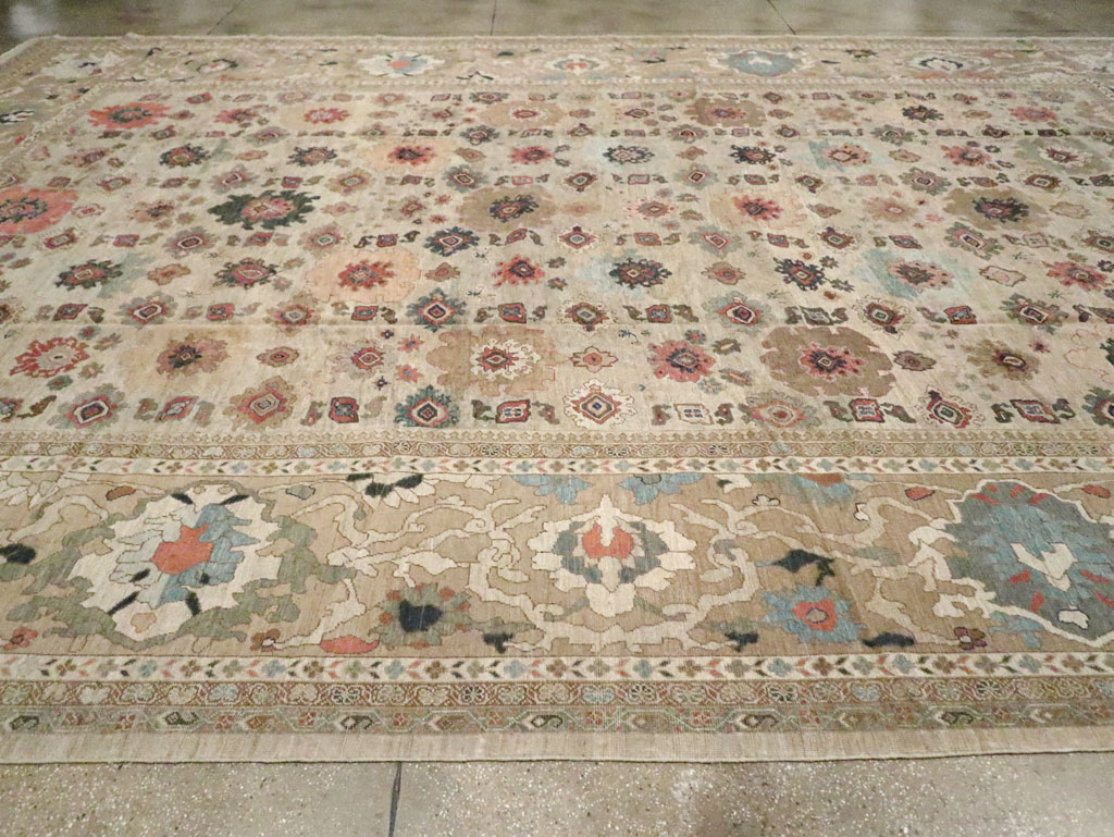 Antique Persian Mahal Carpet, No.22091 - Gss