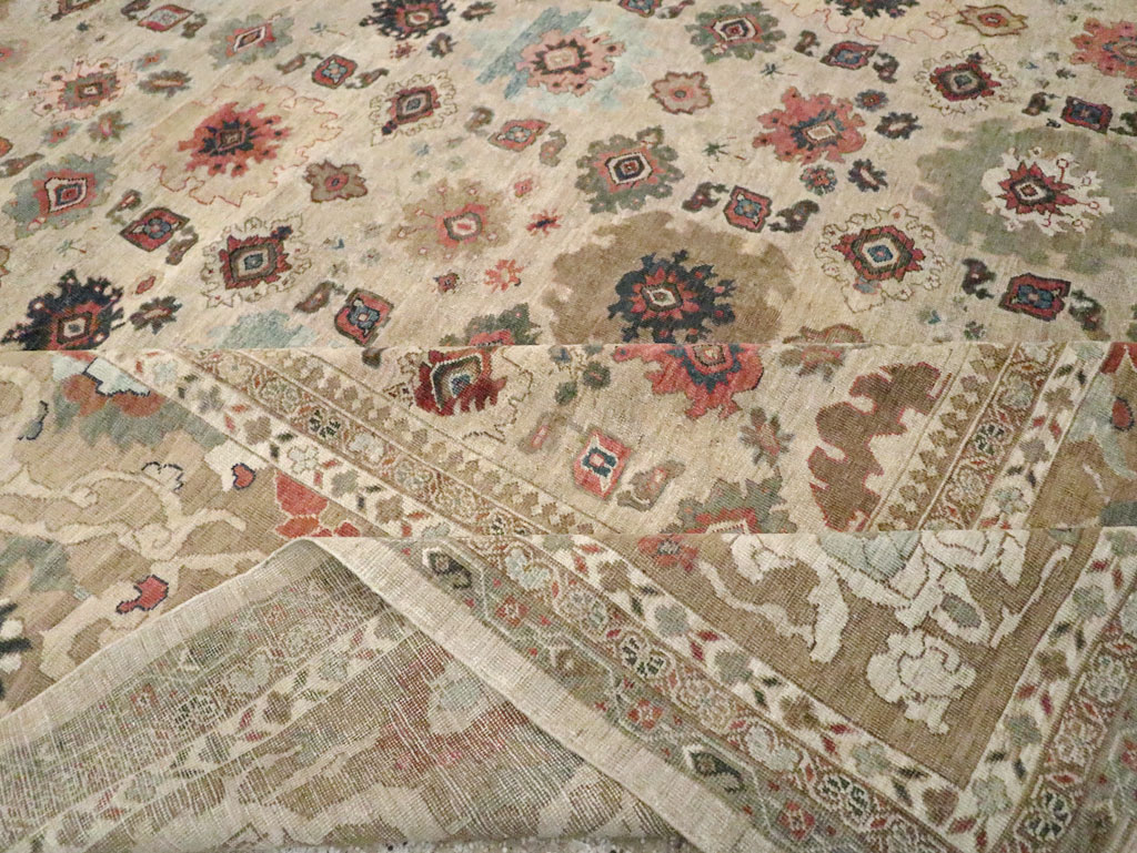 Antique Persian Mahal Carpet, No.22091 - Gss