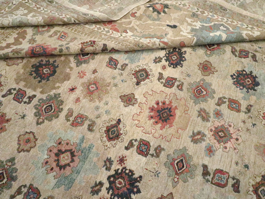 Antique Persian Mahal Carpet, No.22091 - Gss