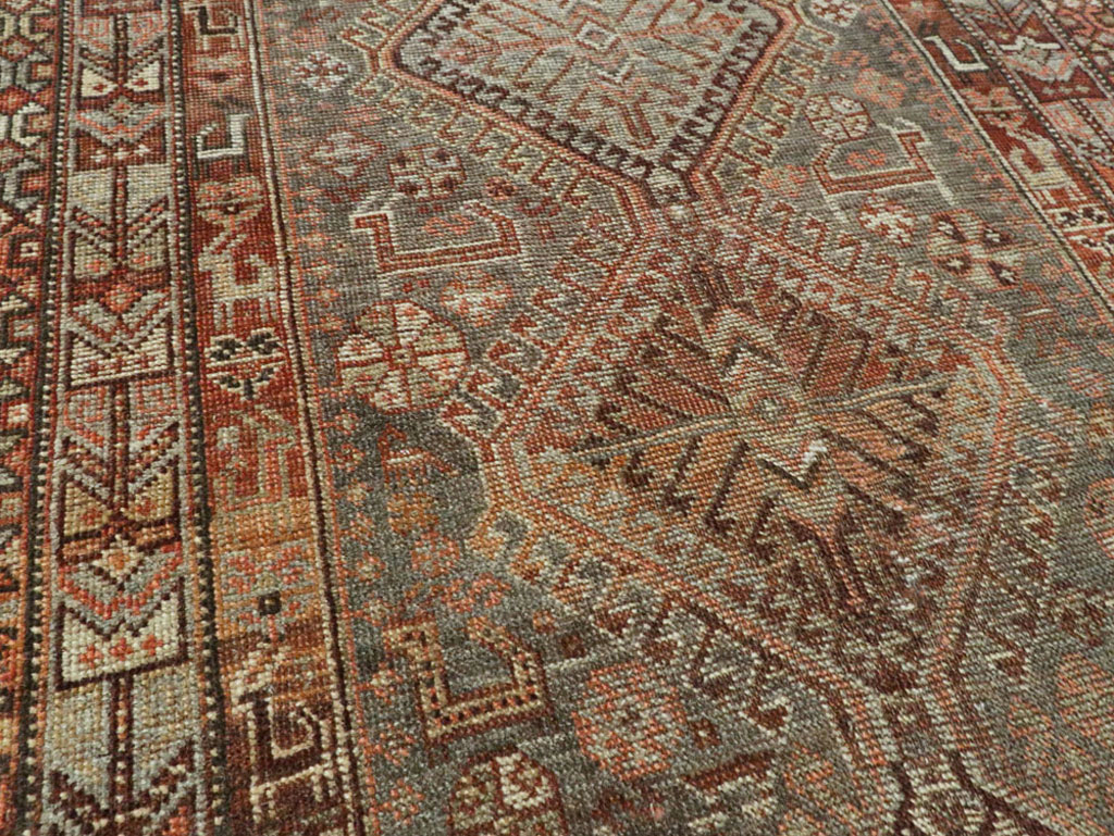 Vintage Persian Shiraz Runner, No.22093 - Gss