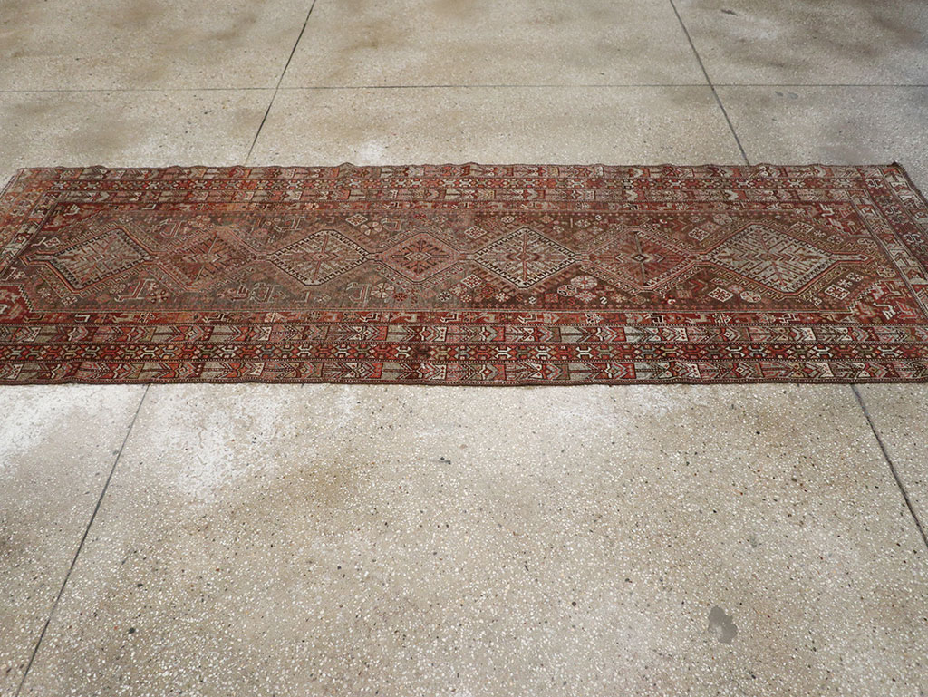 Vintage Persian Shiraz Runner, No.22093 - Gss