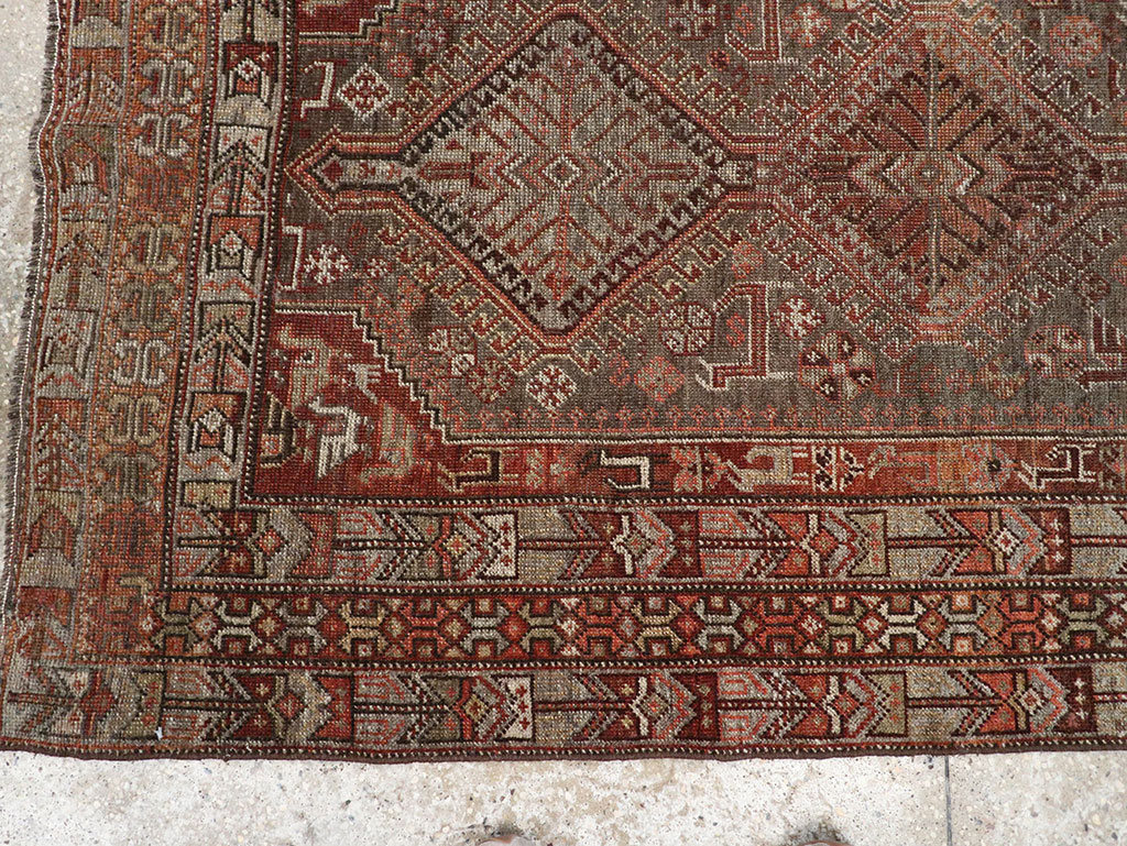 Vintage Persian Shiraz Runner, No.22093 - Gss