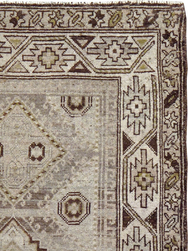 Vintage Persian Kurdish Rug, No.22098 - Gss