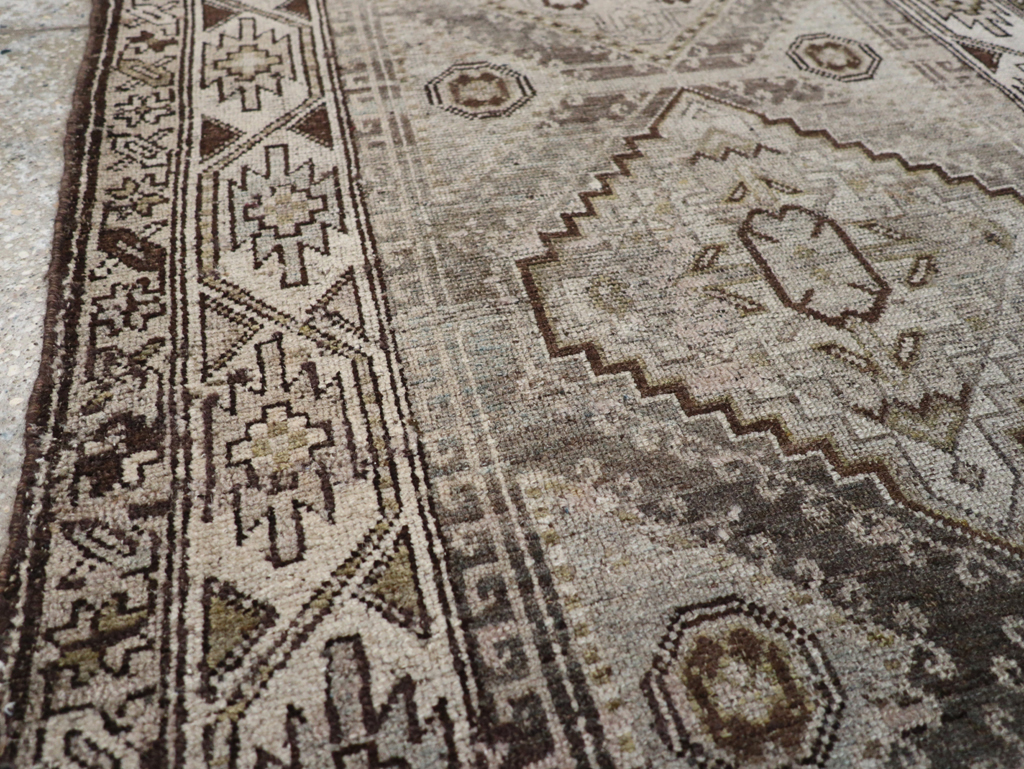 Vintage Persian Kurdish Rug, No.22098 - Gss