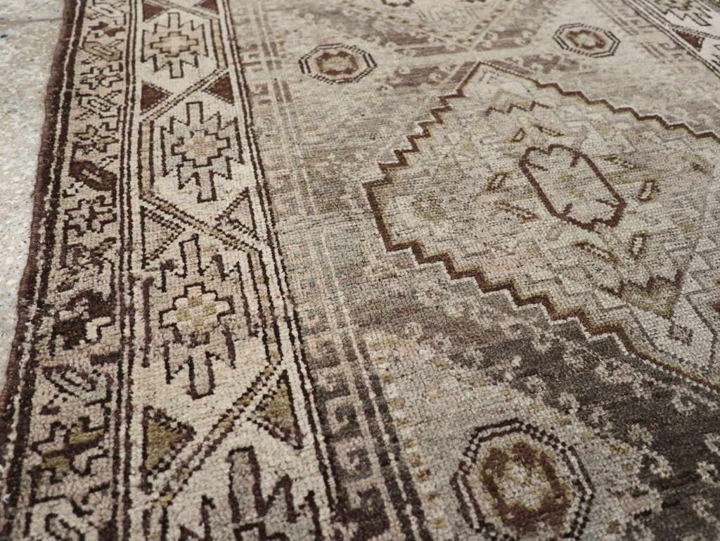 Vintage Persian Kurdish Rug, No.22098 - Gss