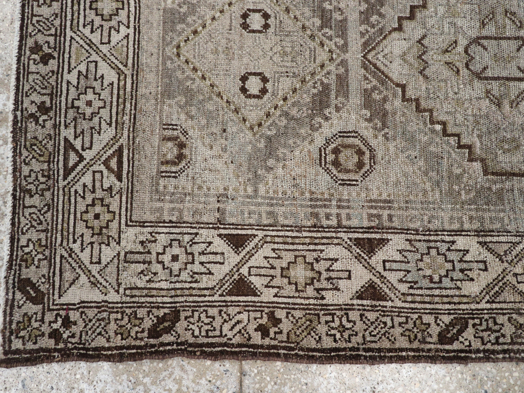 Vintage Persian Kurdish Rug, No.22098 - Gss