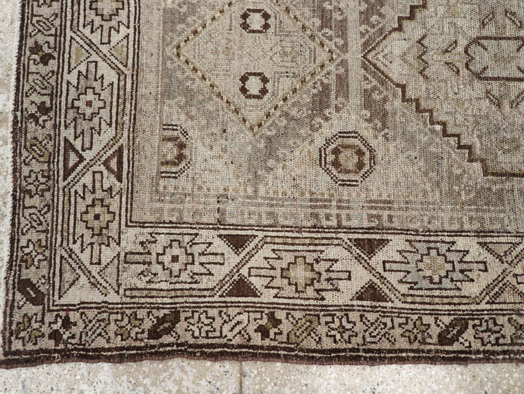 Vintage Persian Kurdish Rug, No.22098 - Gss
