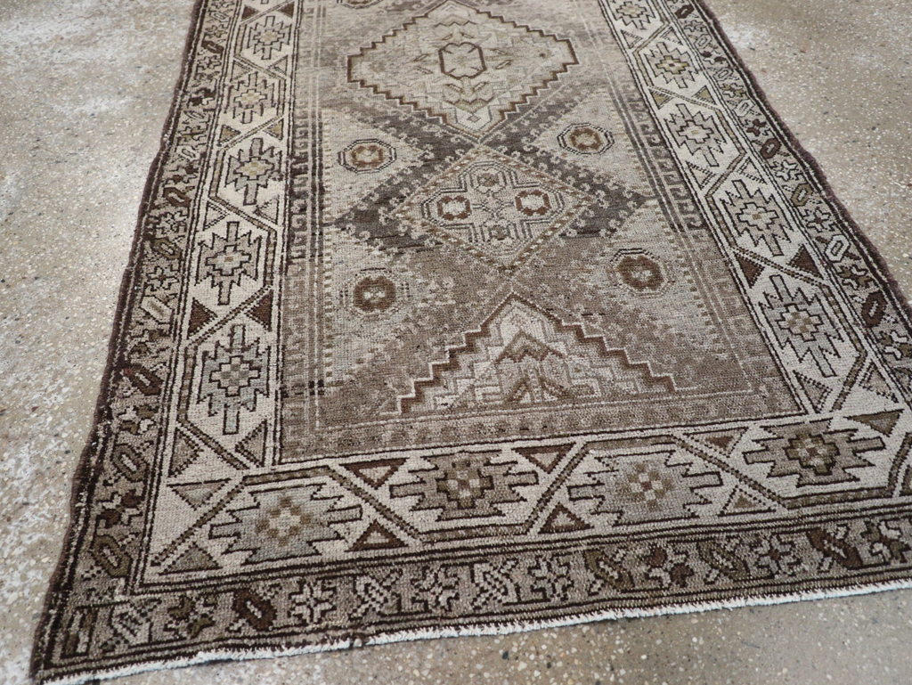 Vintage Persian Kurdish Rug, No.22098 - Gss