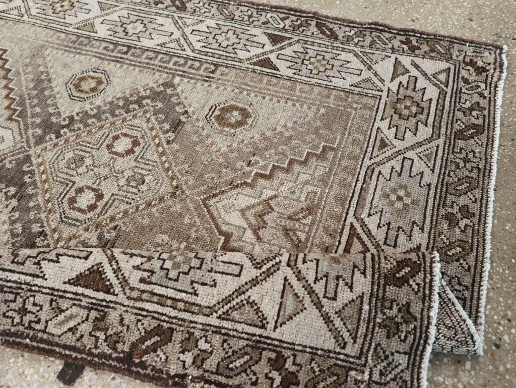 Vintage Persian Kurdish Rug, No.22098 - Gss