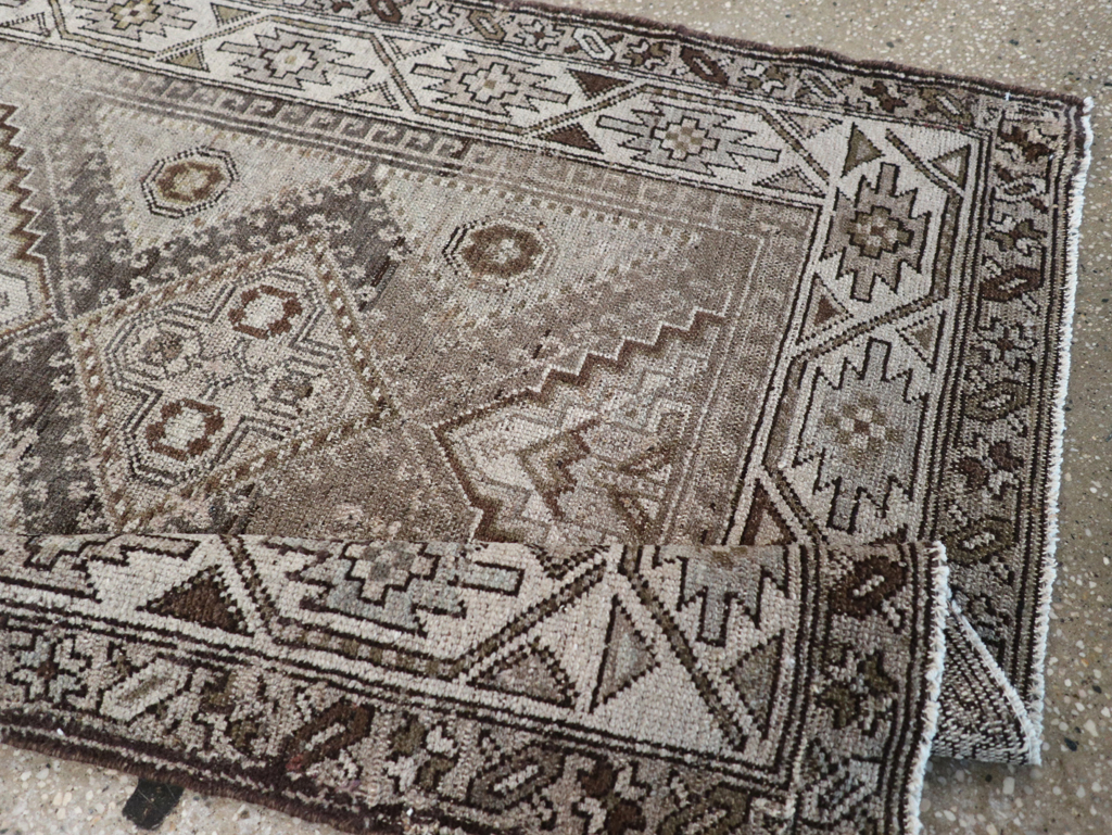 Vintage Persian Kurdish Rug, No.22098 - Gss