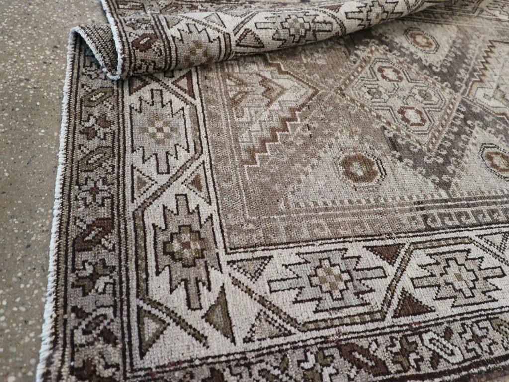 Vintage Persian Kurdish Rug, No.22098 - Gss