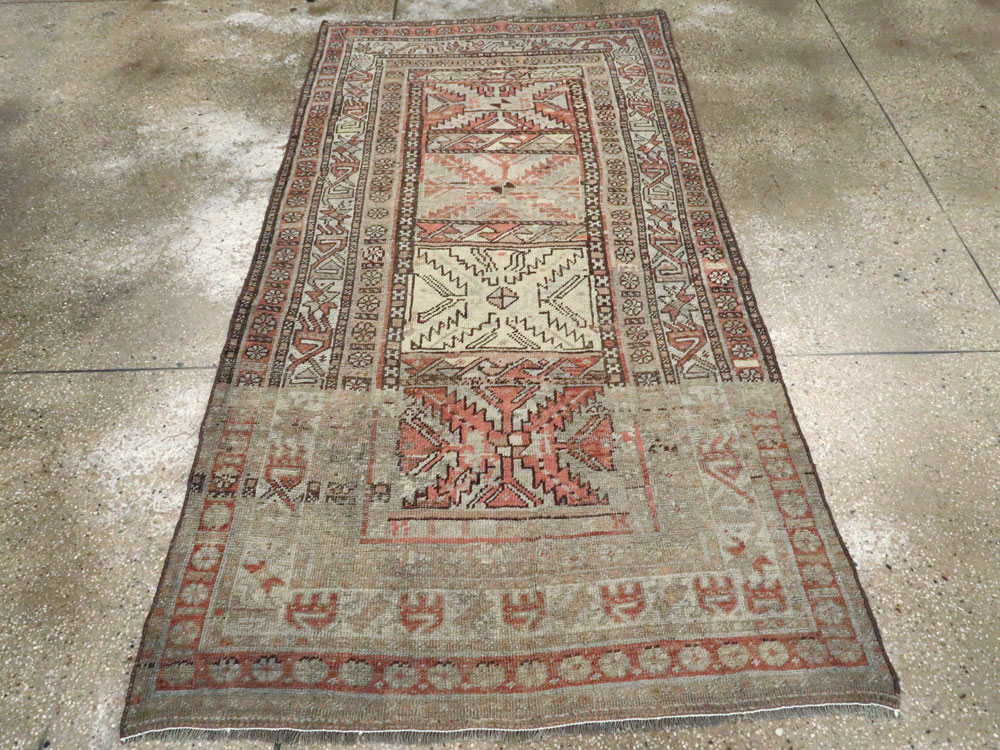 Antique Persian Kurd Bidjar Rug, No.22100 - Gss