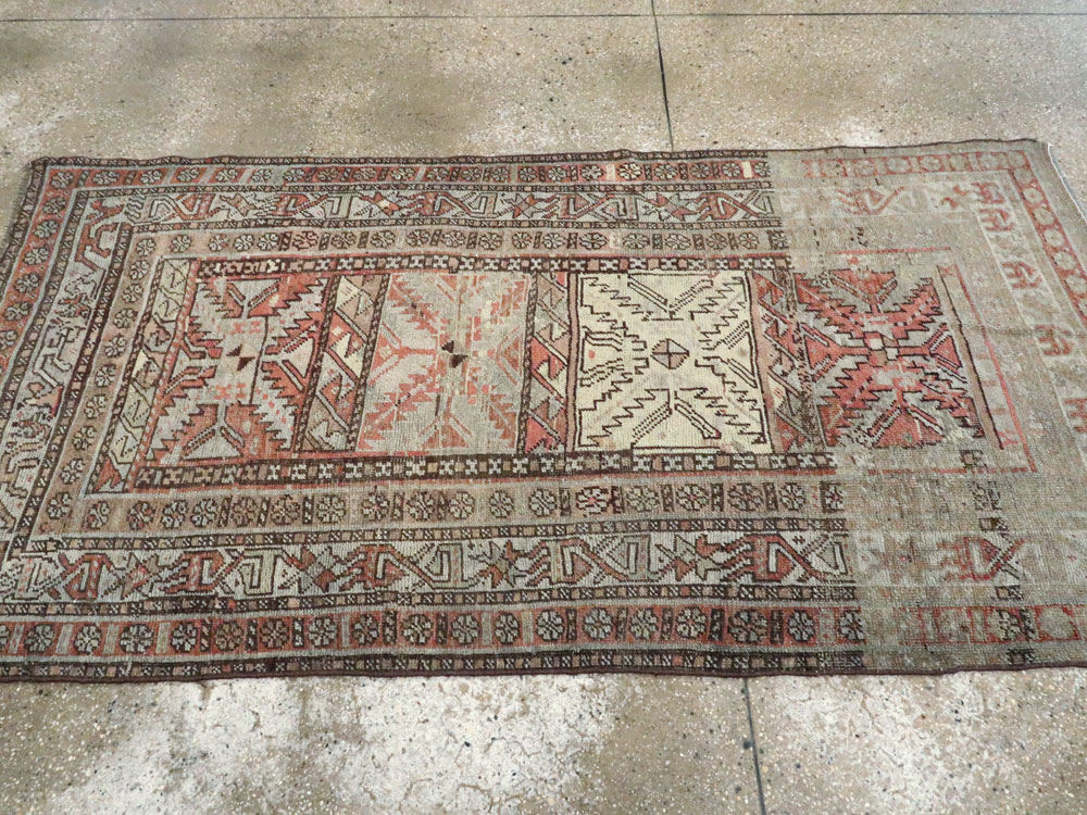 Antique Persian Kurd Bidjar Rug, No.22100 - Gss