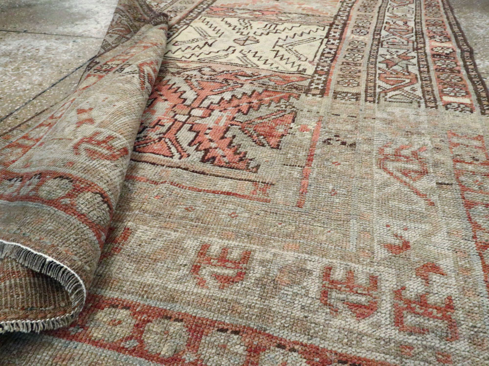 Antique Persian Kurd Bidjar Rug, No.22100 - Gss