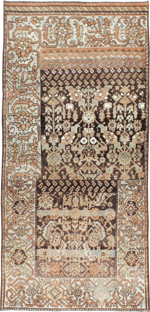 Antique Persian Malayer Sampler Rug, No.22101 - Gss